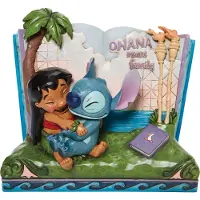 Enesco Disney Stitch Lilo Og Stitch Bokfigur