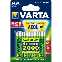 Varta Oppladbar Accu Power AA 1350mAh 4-pakning