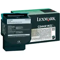 Lexmark C544X1KG Toner Black - Laser toner Svart