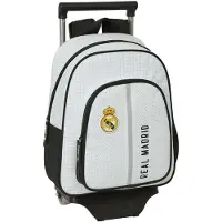 Safta Real Madrid First Kit 24/25 9.52l 28x34x10 Cm Ryggsekk Med Hjul