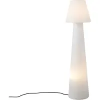 QAZQA Smart utegulvlampe hvit inkl. LED A60 IP44 - Katrijn