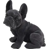 Kare dekorativ figur Waiting for Treats, polyresin, svart