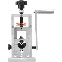 Vevor manuell avisoleringsmaskin, 1,5 mm–40 mm kobberavisoleringstang med håndsveiv eller drilldrevet, synlig avisoleringsdybde, bærbar aluminiumsramme-avisoleringstang for resirkulering av kobberskra