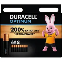 Duracell 5000394137684, Engangsbatteri, AA, 8 stykker, Flerfarget, 140 mm, 130 mm
