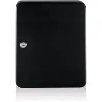 Yale YKB/540/CB2, Veggmonterbar safe, Sort, Kode, Nøkkel, Metall, Vegg, Nøkkel