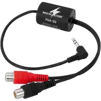 Monacor FGA-30, 20 - 30 000 Hz, 20 000 ohm (O), 20 000 ohm (O), 0,01 %, sortering, 24 mm