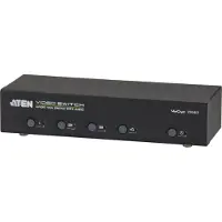 Aten VanCryst VS0401 - Video/audio switch - 4 x VGA / audio - stasjonær