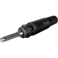 Goobay Soft rubber stacking banana plug