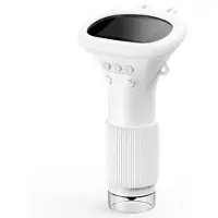Mtp Products Mini håndholdt mikroskop for barn - hvitt