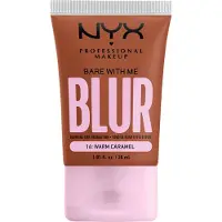 Nyx Bare With Me Blur Tint Foundation 16 Warm Caramel