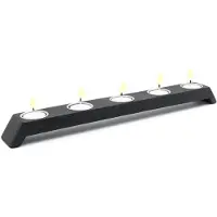 Zilverstad Tealight-holder Skrå 5 Stykker