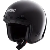 Simpson Chopper Solid Ece22.06 åpen Hjelm