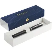 Waterman Allure Black Lacquered Gift Box Fountain Pen Penn