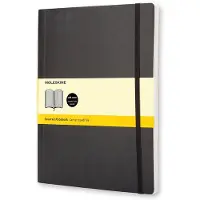 Moleskine Soft Extra Large Squared Notebook Black