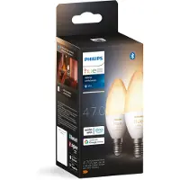 Philips HueWA E14 5,2W 2-pakning