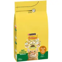 Friskies PURINA Indoor Cat med kylling, kalkun og grønnsaker - 1,5 kg