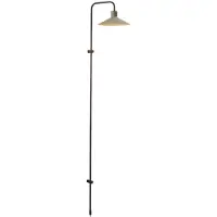 Bover vegglampe Platet A/05, svart/olivengrå, 142 cm, E14