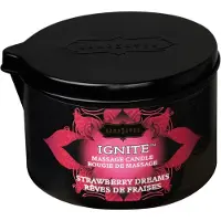 Kamasutra Kama Sutra Massasjelys – Strawberry (170 ml)