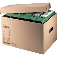 Leitz 60810000, Fotoark kartong, Brun, Landskap, Lærboks, 880 g, 335 x 440 x 280 mm