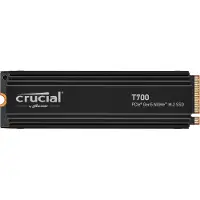 Crucial T700 4TB PCIe SSD med kjøleribbe