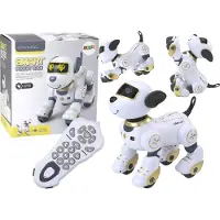 Lean Toys fjernstyrt interaktiv robothunddans følger kommandoer Golden