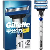 Gillette Rakhyvel Mach3 Turbo 2st rakblad