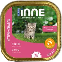 Nutrivet Inne Kitten med kylling - 32 x 100 g
