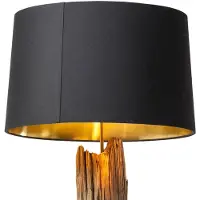 Kare Nature Straight gulvlampe i tre, unik i sitt slag
