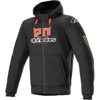 Alpinestars Fq20 Chrome Ignition Monster Genser Med Hel Glidelås