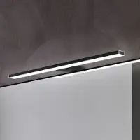 EBIR Pandora LED-speilbelysning, matt svart, 45,8 cm