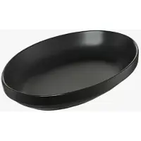 Ambition Salsa Oval Platter 26,5 x 17,5 cm juoda