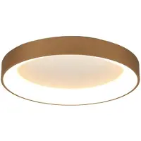 Mantra-Iluminacion Taklampe Niseko II CCT fjernkontroll Ø78 cm gullfarget