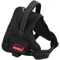 Zolux Moov Justerbar hundesele, svart - Størrelse XL: 76 - 96 cm brystomkrets