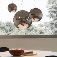 Fontana Arte Designer-pendellampe Globo di Luce - 20 cm