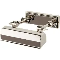 ELSTEAD Bildelampe Chawton, polert nikkel, 18,2 cm