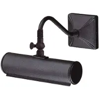 Elstead Lighting Bildelampe Pictuer Lights, svart, 19 cm