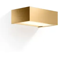 DECOR WALTHER Box LED-vegglampe gull 2 700 K 15cm