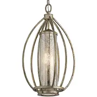 Kichler Hengelampe Rosalie med gull-finish