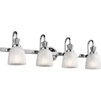 Kichler Vegglampe Cora til badet, med 4 lyskilder