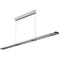 Evotec LED-pendellampe Light Wave med touchdimmer 110cm
