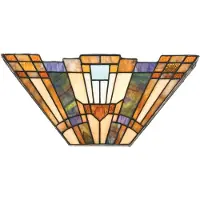 QUOIZEL Avvekslingsrik vegglampe Inglenook