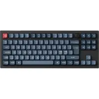 Keychron V3 MAX QMK/VIA Wireless RGB Hot Swap Jupiter Red - Carbon Black - Tastatur - Uten talltastatur - Nordisk - Svart