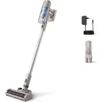 Philips 2000 Series XC2011 - Støvsuger - pinne/håndholdt (2-i-1) - uten pose - uten kabel - lys blå - 1 batteri, inkludert lader