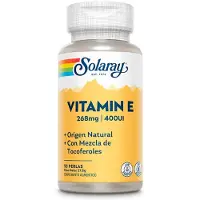 Solaray Vitamin E 400 Ui 50 Enheter