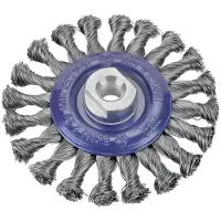 Osborn 0402631151 M14 115 Mm Koppbørste Med Tvunnet Tråd