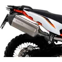 Arrow Sonora Titanium With Carbon End Cap Husqvarna Norden 901 ´22 Homologert Lyddemper