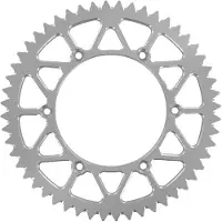 Holeshot 112l-520-52 520 Chain Aluminium Bakre Tannhjul