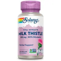 Solaray Tistel Melk 30 Enheter