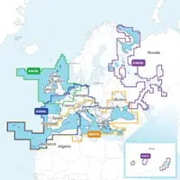 Garmin Naeu628l Storbritannia/irland Og Nederland Navionics+ Micro Sd/sd-kortkart