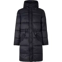 Pepe Jeans for man. PM402842 Blai Quilted Parka navy (L), Casual, Long sleeve, Sustainable, Recycled nylon